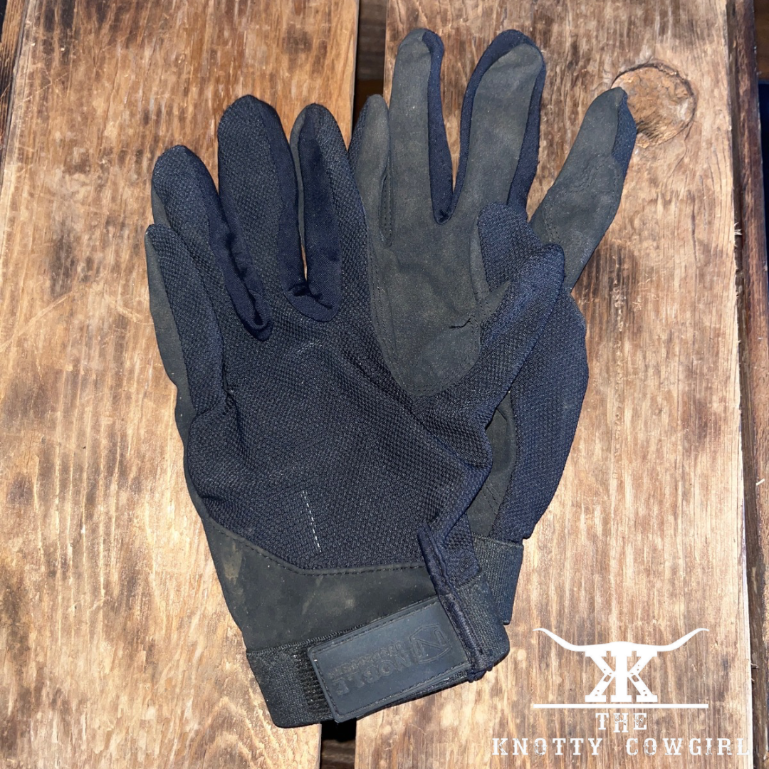 Blk Noble Riding Gloves