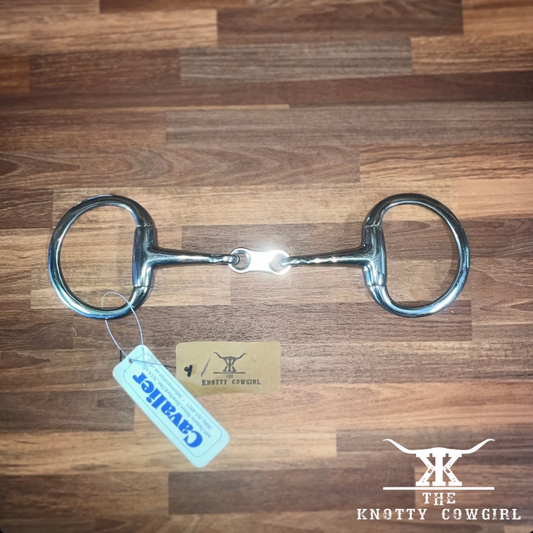 5.25" Cavalier French Link Eggbutt Snaffle