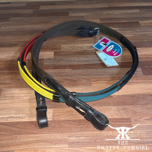 New Chetak Nylon Colored English Training Reins