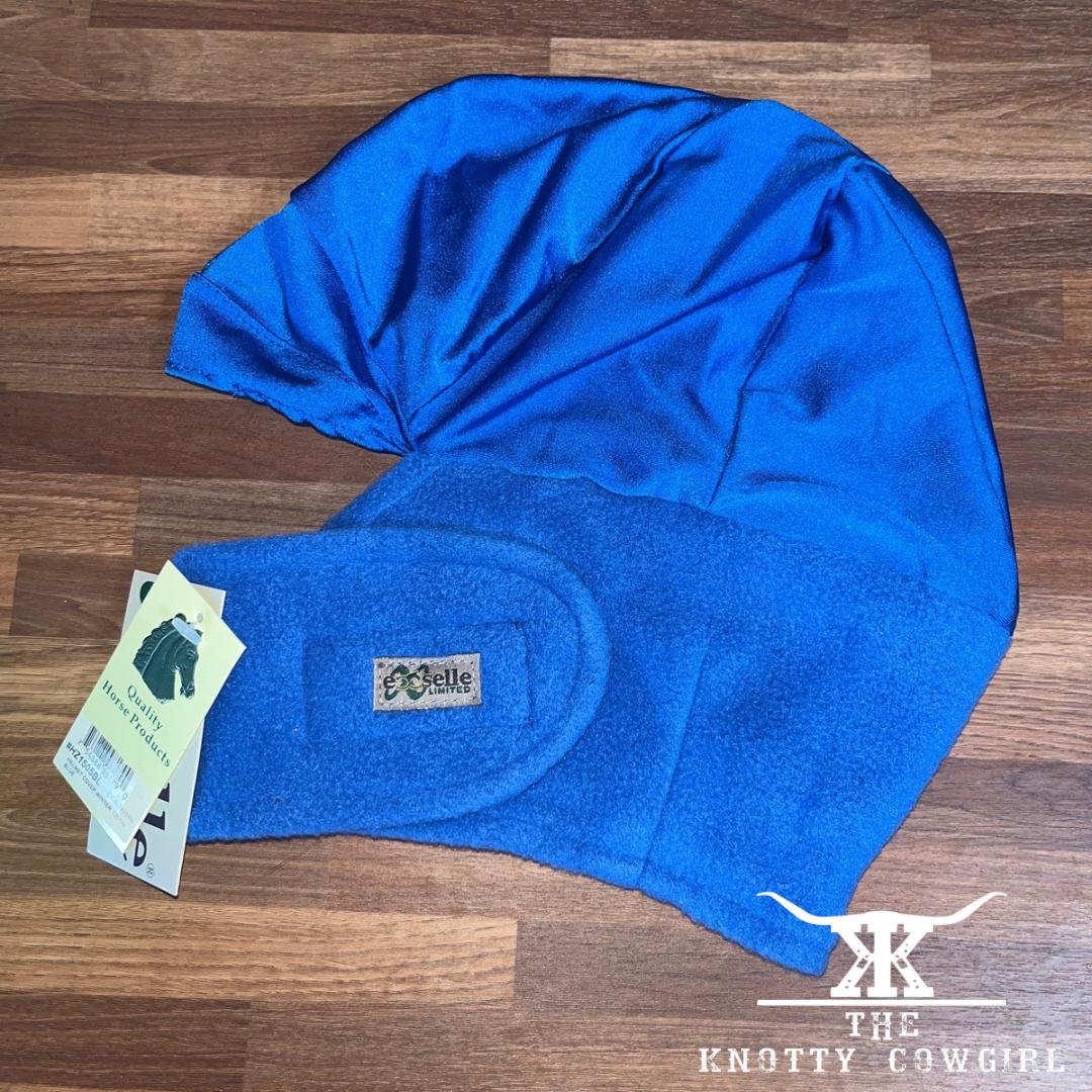 Blue Winter Fleece Helmet Cover