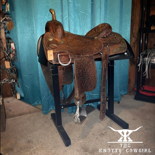 Custom Western Comfort Reining Saddle