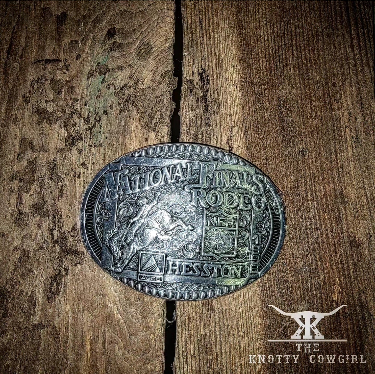 1998 Hesston NFR Belt Buckle