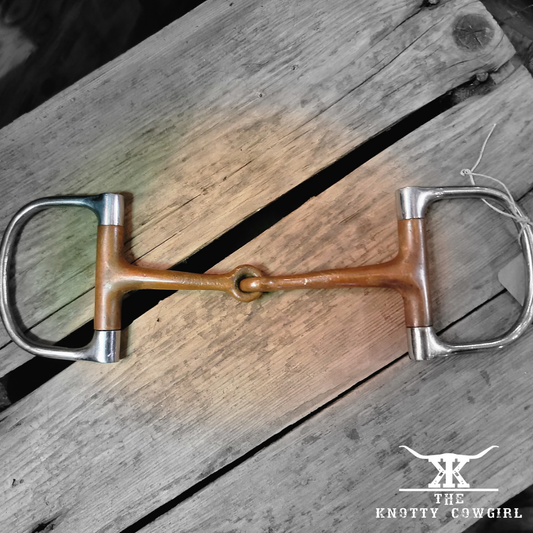 5" Copper D- Ring Snaffle Bit