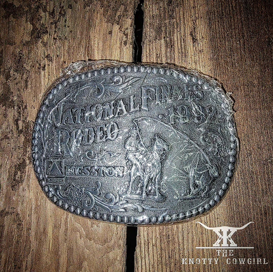 1992 Hesston NFR Belt Buckle