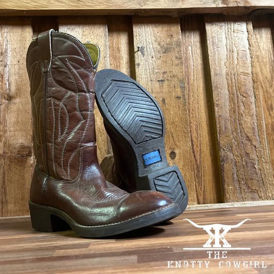 Brown Durango Safety Toe Cowboy Boot