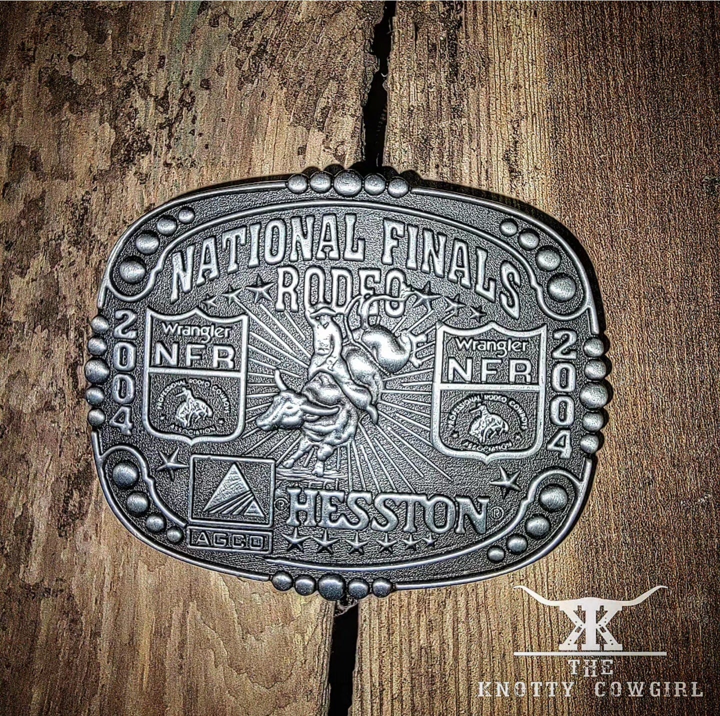 2004 Hesston NFR Belt Buckle