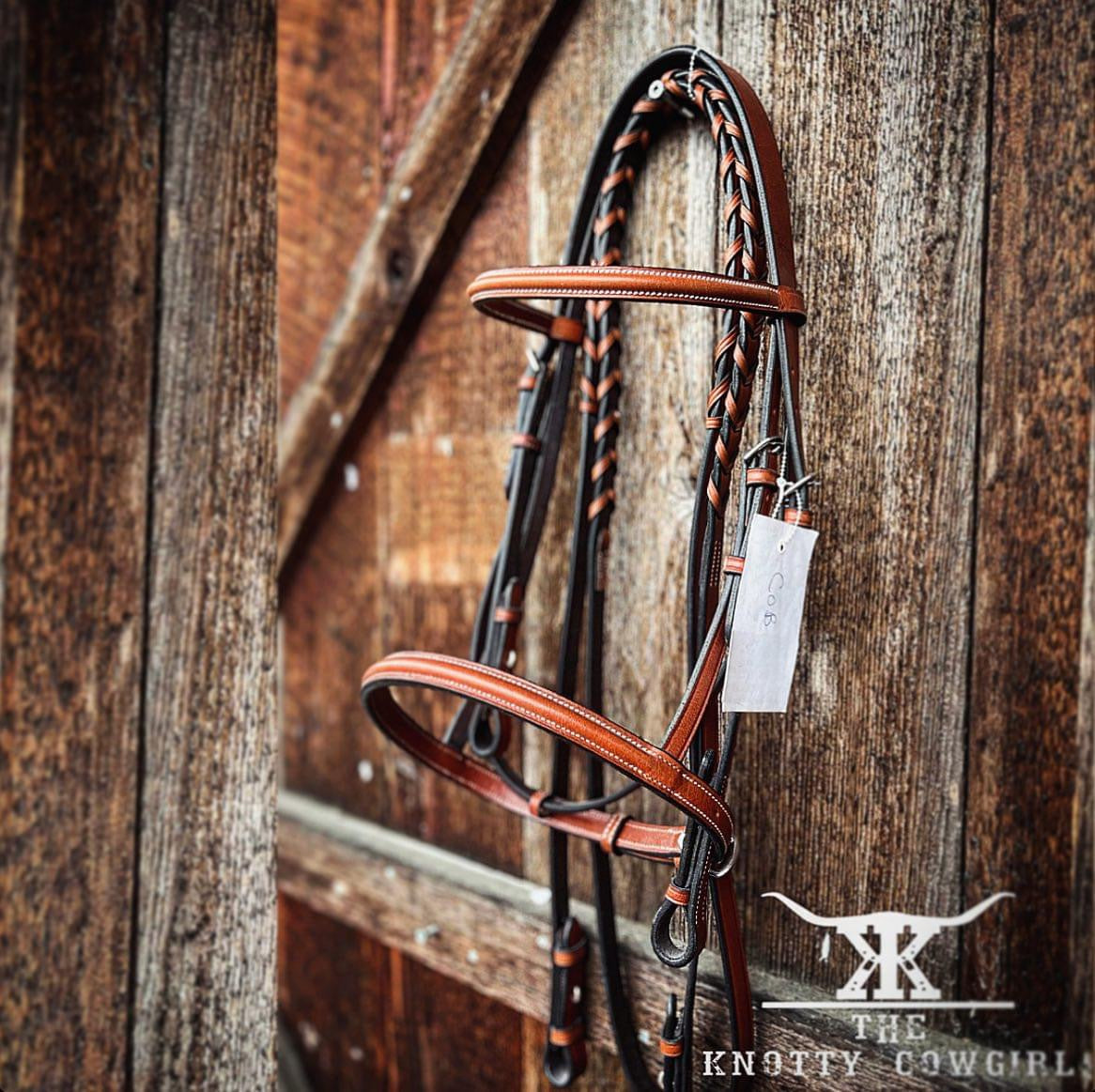 Cob Bobbys English Headstall w Reins