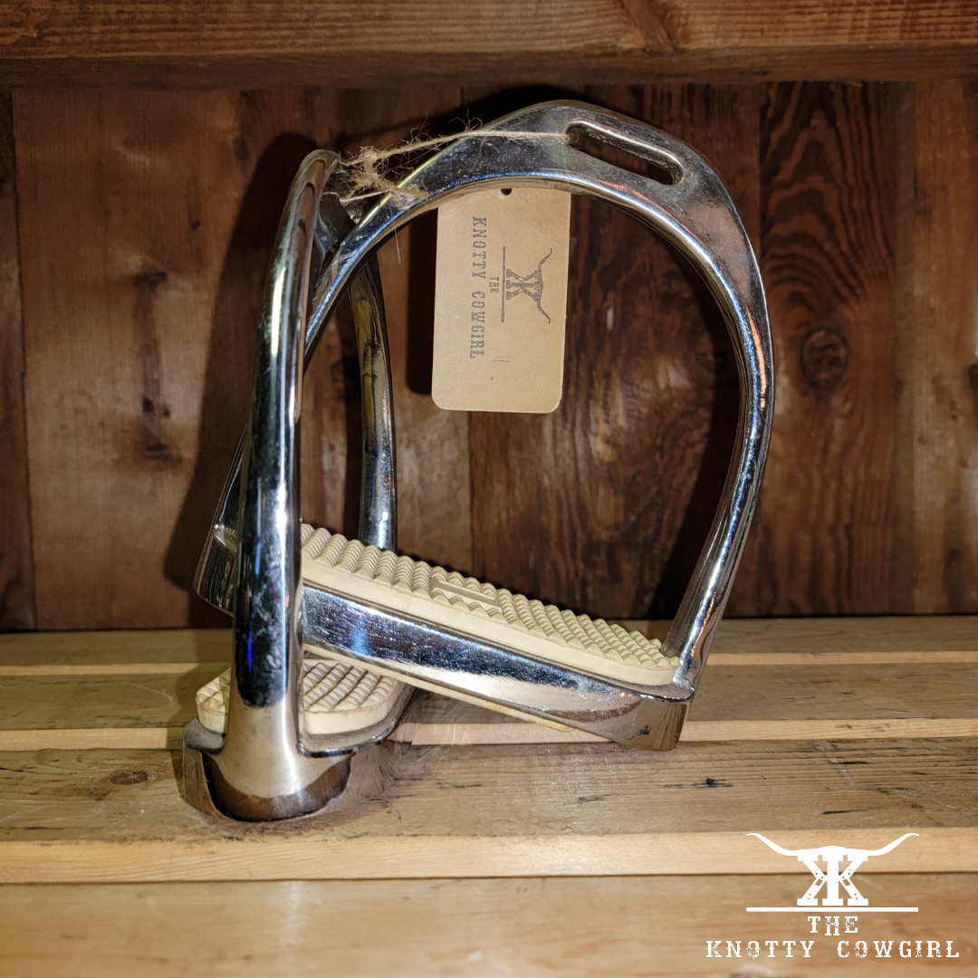 4.5" Heavy English Stirrups