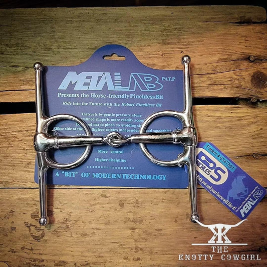 5.25" Metalab Tack Rack 5 Hook Snaffle Bit