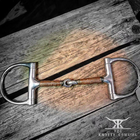 5" D Ring Copper Mouth Snaffle Bit