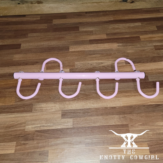 Pink Four Prong Tack Rack