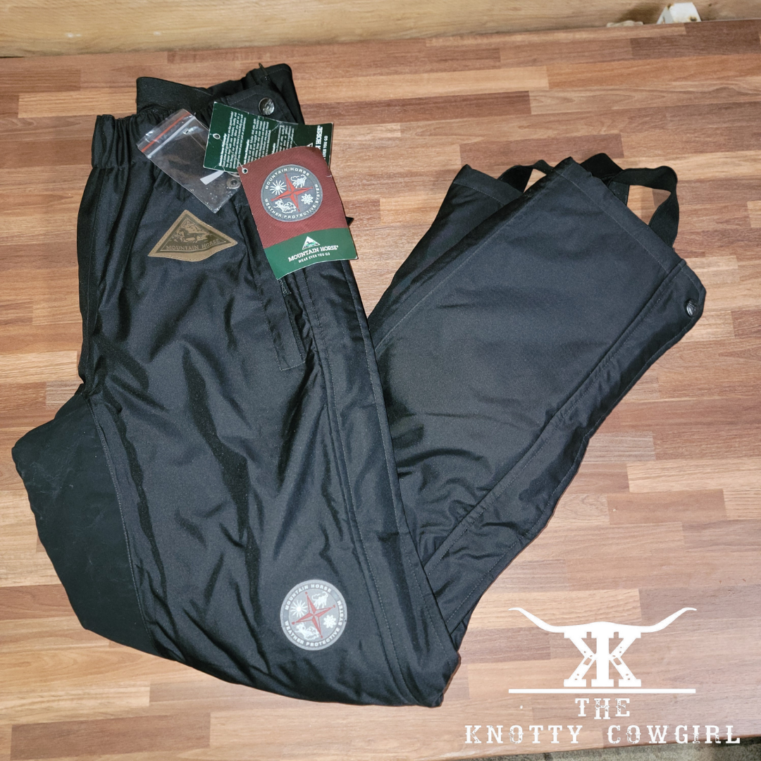 Sz XS Black Mountain Horse Thermo Breeches