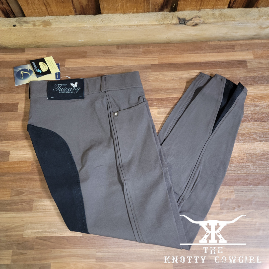 Sz 30 Chocolate Tuscany Full Seat Breeches