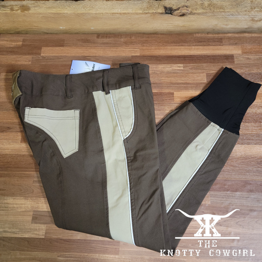 Sz 30 Tuff Rider Brown/Bg Breeches